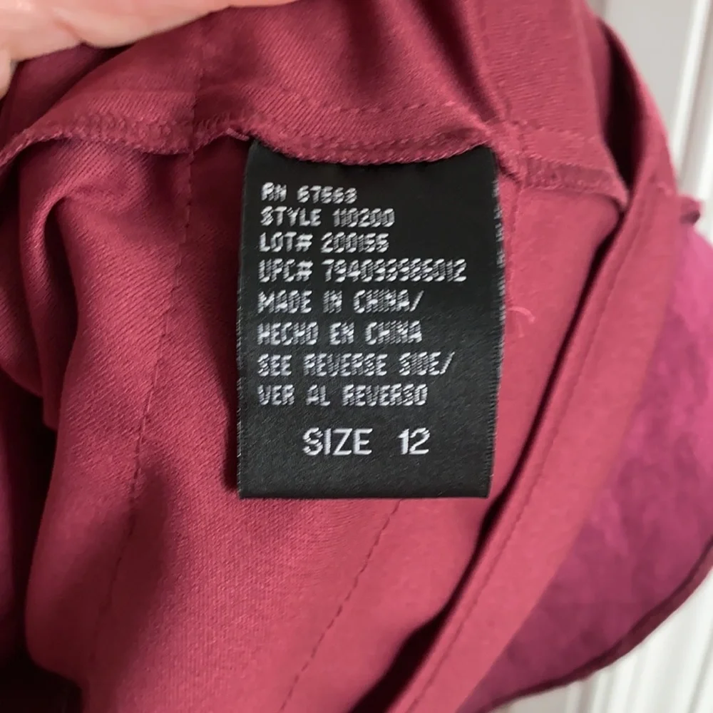 Beautiful Merlot Colored Dress - Picture 4 of 5